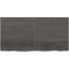 Vonios stalviršis, tamsiai rudas, 120x60x(2-6)cm, mediena