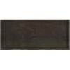 Vonios stalviršis, tamsiai rudas, 140x60x(2-6)cm, mediena