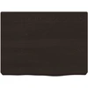 Vonios stalviršis, tamsiai rudas, 40x30x(2-6) cm, mediena