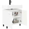 Vonios tualeto komplektas Balta 60 x 35 x 60 cm