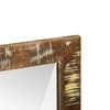 Vonios veidrodis Ruda 50 x 22 x 70 cm Kietas atkurtas medis