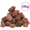 Vulkaninės uolienos, raudonos spalvos, 10 kg, 3-5 cm