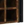 Vyno stovas 2 vnt. 46 x 35 x 27,5 cm Kietas atkurtas medis