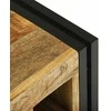 Vyno stovas Ruda ir juoda 35 x 35 x 39 cm Kietas mango medis