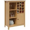 Vyno spinta HILL Medus ruda 79.5 x 40 x 107.5 cm