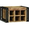 Vyno stovas 2 pcs 46 x 35 x 27,5 cm Kietas mango medis