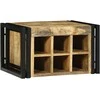 Vyno stovas 2 pcs 46 x 35 x 27,5 cm Kietas mango medis