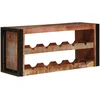 Vyno stovas Ruda 100 x 45 x 33 cm Kieta atnaujinta mediena