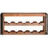 Vyno stovas Ruda 100 x 45 x 33 cm Kieta atnaujinta mediena