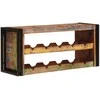 Vyno stovas Ruda 100 x 45 x 33 cm Kieta atnaujinta mediena