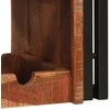 Vyno stovas Ruda 60 x 45 x 33 cm Kieta atnaujinta mediena
