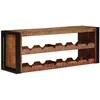 Vyno stovas Ruda 120 x 45 x 33 cm Kieta atnaujinta mediena