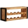 Vyno stovas Ruda 100 x 45 x 33 cm Kietas Rupus Mangų Medis