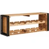 Vyno stovas Ruda 100 x 45 x 33 cm Kietas Rupus Mangų Medis