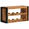 Vyno stovas Ruda 80 x 45 x 33 cm Kietas Rupus Mangų Medis