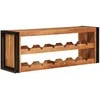 Vyno stovas Ruda 120 x 45 x 33 cm Kietos akacijos mediena