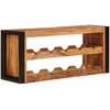 Vyno stovas Ruda 100 x 45 x 33 cm Kietos akacijos mediena