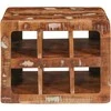 Vyno stovas Ruda 44 x 30 x 35 cm Kietas atkurtas medis