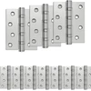 Vyrius 16 vnt. 100 x 78 x 13 mm Sidabrinė Plienas