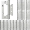 Vyrius 16 vnt. 125 x 78 x 13 mm Sidabrinė Plienas