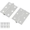 Vyrius 2 vnt. Sidabrinė 50 x 38 x 1,3 mm Plienas