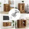 Vyrius 257 pcs Nikelio 85 x 52,5 x 9,5 mm Geležis
