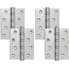 Vyrius 4 vnt. 100 x 78 x 13 mm Sidabrinė Plienas