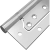 Vyrius 4 vnt. 125 x 78 x 13 mm Sidabrinė Plienas