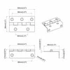 Vyrius 537 pcs Juoda 38 x 17 x 60 mm Geležis