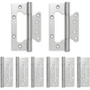 Vyrius 8 vnt. 125 x 78 x 13 mm Sidabrinė Plienas