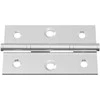Vyrius Paprastas 2 pcs Sidabro 58 x 35 x 1 mm Plienas