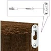 Wall Cube Lentynos 4 vnt Rudas ąžuolas 30x15x30 cm