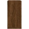 Wall Cube Lentynos 6 vnt Rudas ąžuolas 30x15x30 cm