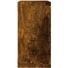 Wall Cube lentynos 6 vnt Rūkytas ąžuolas 30x15x30 cm