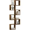 Wall Cube lentynos 6 vnt Rūkytas ąžuolas 30x15x30 cm
