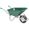 Wheelbarrow Žalias 90 L 150 kg Cinkuotas plienas ir plastikas