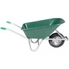 Wheelbarrow Žalias 90 L 150 kg Cinkuotas plienas ir plastikas