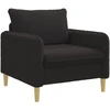 XL fotelis Juoda Bouclé