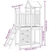 Žaidimų bokštas Ruda Impregnuotos medienos masyvas