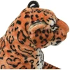 Žaislas leopardas, pliušinis, rudas, XXL