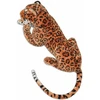 Žaislas leopardas, pliušinis, rudas, XXL