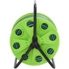 Žarnos ritė su tvirtinimo detalėmis, žalia, 0,5", 50m, PVC