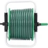 Žarnos ritė su tvirtinimo detalėmis, žalia, 0,5", 30m, PVC