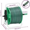 Žarnos ritė su tvirtinimo detalėmis, žalia, 0,5", 20m, PVC