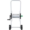 Žarnos ritės vežimėlis 50 m 1/2" arba 35 m 3/4" žarnai, plienas