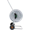 Žarnos ritės vežimėlis 80 m 1/2" arba 50 m 3/4" žarnai, plienas