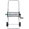 Žarnos ritės vežimėlis 80 m 1/2" arba 50 m 3/4" žarnai, plienas