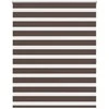 Zebra Žaliuzė, Roletas 120 x 175 cm, Kavos Spalvos
