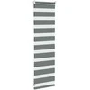 Zebra žaliuzės tamsiai pilka 40x100 cm audinio plotis 35,9 cm