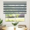 zebrinės žaliuzės 150x150 cm audinio plotis 145,9cm poliesteris